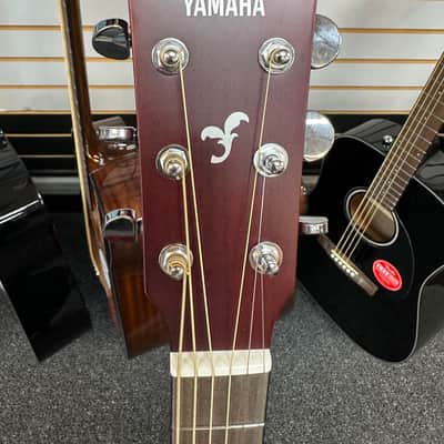 Yamaha FSX800C Acoustic-Electric Guitar - Ruby Red image 3