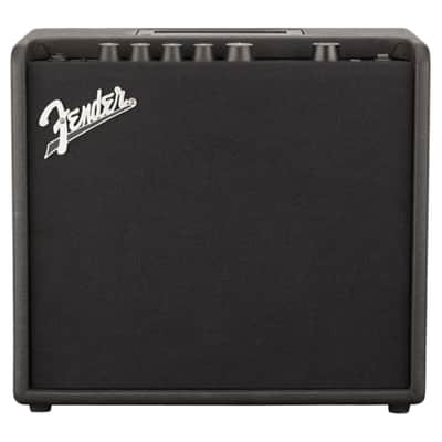 Fender Mustang LT25 120V Guitar Amplifier with Wooden Cabinet, 1.8-Inch User Interface, 60 Presets, 20 Amp Types, and 25 Effects (Black) image 2