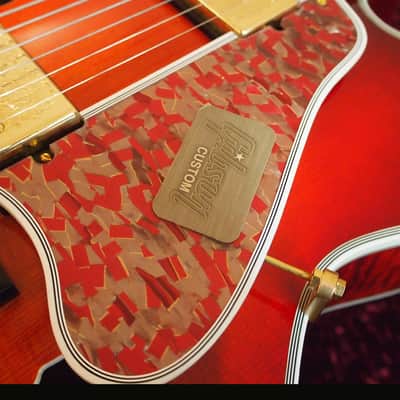 Gibson L-5 CES Quilt  2015 Cherry Sunburst image 5