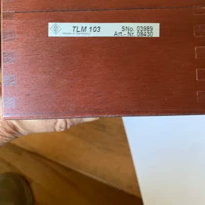 Neumann TLM 103 Large Diaphragm Cardioid Condenser Microphone Stereo Pair 1997 - Present - Nickel image 5