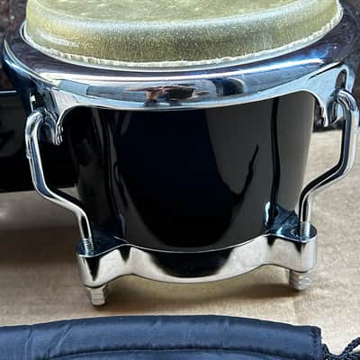 Latin Percussion LP200XF-BK Fiberglass Bongos with Comfort Curve II Rims 2010s - Black image 6