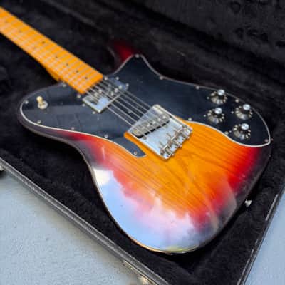 2011 Fender American Vintage '72 Telecaster Custom Maple Fingerboard 3-Tone Sunburst image 6