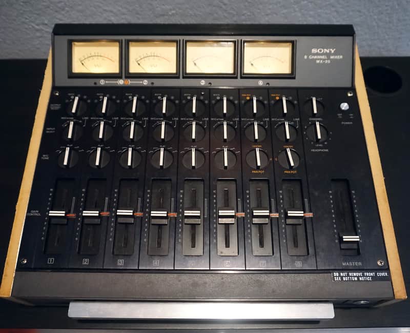 Sony MX-20 8-Channel Mixer | Reverb Canada