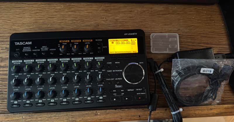 TASCAM DP-008EX 8-track Digital Portastudio please read description image 1