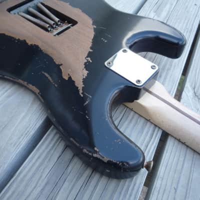 MJT Official Custom Order Aged Nitro Body MK MJT Neck & Hardware by Mark Jenny VTS image 3