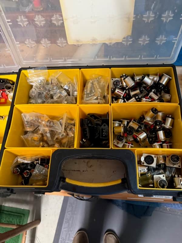 Misc. parts for electronics parts (pedal board) image 1