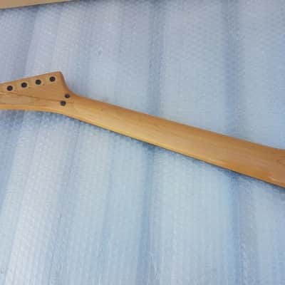 Late 80's CHANDLER by ESP POINTY HEADSTOCK NECK - WIDE PROFILE image 6