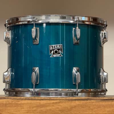 1980's Tama 14" Superstar Aquamarine 10x14 Rack Tom image 14