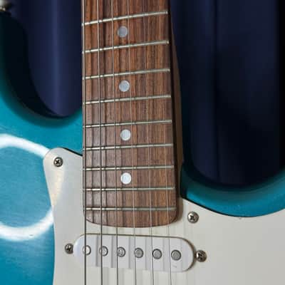 Fernandes Strat Copy - Teal image 4