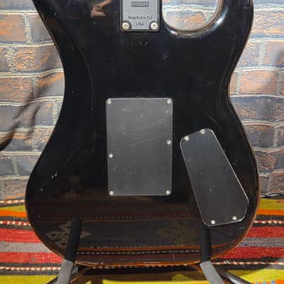 Vintage 1980s Kramer F-1000 Left-Handed Black w/ OHSC image 19