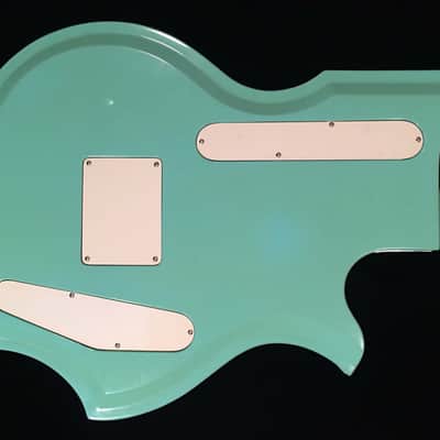 Metropolitan Tanglewood Custom Left Handed 1997 Pearl Aqua Blue image 7