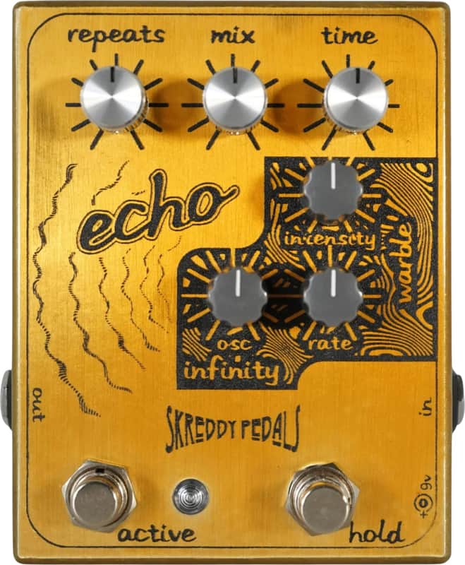 Skreddy Echo Infinity Delay Effects Pedal image 1
