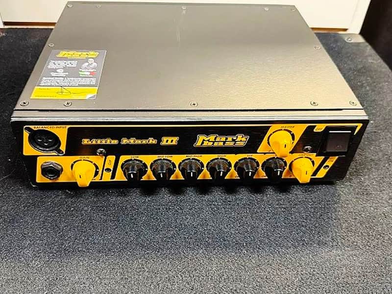 Markbass Little Mark III 500W Light Weight Bass Head, Excellent Condition image 1