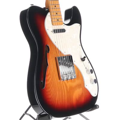 Fender Vintera II '60s Telecaster Thinline, 3-Color Sunburst, Expert Setup (AA7) (87070) image 3