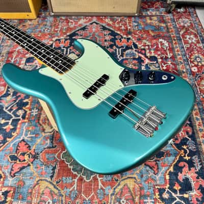 Fender JB-62 75US Vintage Reissue Jazz Bass Ocean Turquoise Metallic - 2004 image 14