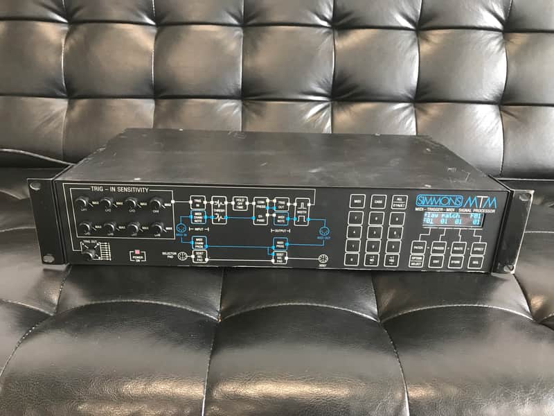 Simmons MTM 8-Channel Midi Trigger Converter 1986 image 1