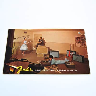 Fender Jaguar Instruction Manual Hang Tag Case Candy 1963-1965 image 3