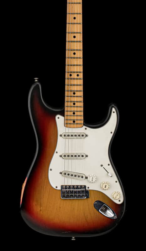 Fender 1974 Stratocaster - Sunburst #576516 with Original Hard Case image 1
