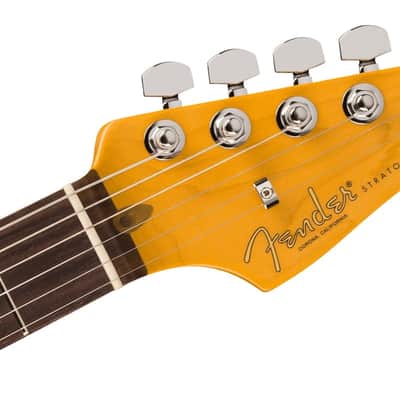 Fender American Professional II Stratocaster Thinline Electric Guitar, Rosewood Fingerboard, White Blonde w/ Deluxe Molded Case image 4