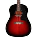 Epiphone Slash J-45 Acoustic-Electric Guitar (with Case), Vermillion Burst