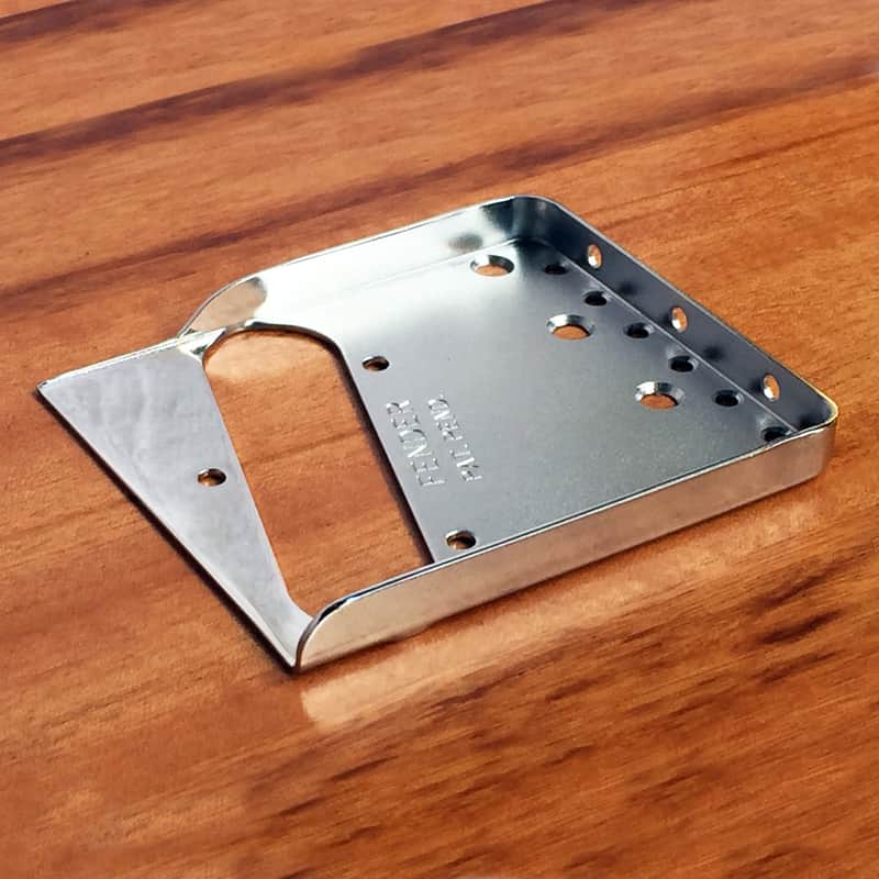 Fender Telecaster Vintage Style Bridge Plate w/ Notched Flange image 1