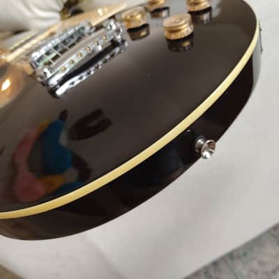 Corbin Les Paul Copy - Black image 12