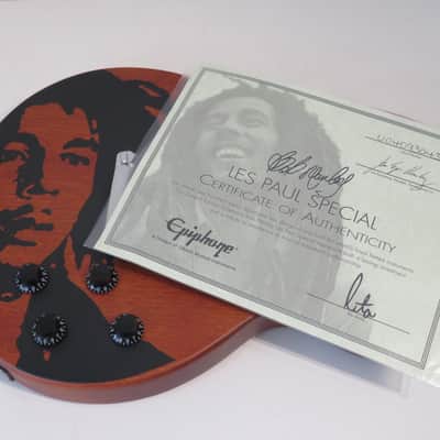 2004 Epiphone Les Paul Special One Love Bob Marley Ltd Edition Electric Guitar image 17