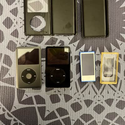 Apple iPod classic 160 Gb 7th Gen, iPod classic 80 Gb, 5th Gen, iPod nano 7th gen 2000-2016 - Varied image 1