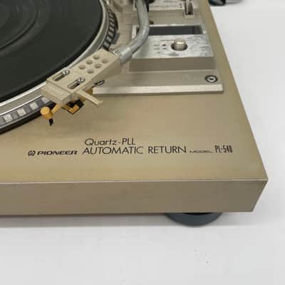 Pioneer PL-540 VTG Quartz Direct Drive Automatic Return Turntable XV-15 READ image 6