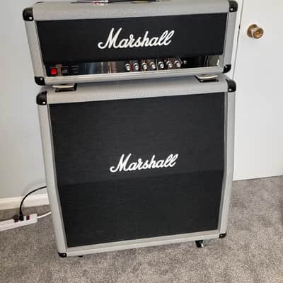 Marshall Silver Jubilee 2555X Reissue 2-Channel 100-Watt Guitar Amp Head and cabinet image 1