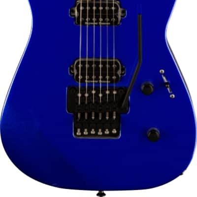 Jackson American Series Virtuoso Electric Guitar, Streaked Ebony Fingerboard, Mystic Blue image 2