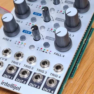 Intellijel Quadrax Quad Function Generator Eurorack Synth Module 2020 - Present - White image 3