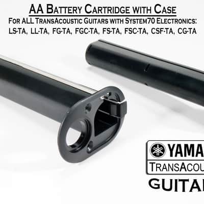Yamaha Battery Cartridge Box with Holder Case for TransAcoustic Guitar image 2