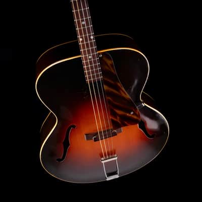 Vintage 1939 Gibson TG-50 Tenor Guitar Sunburst With Case image 3