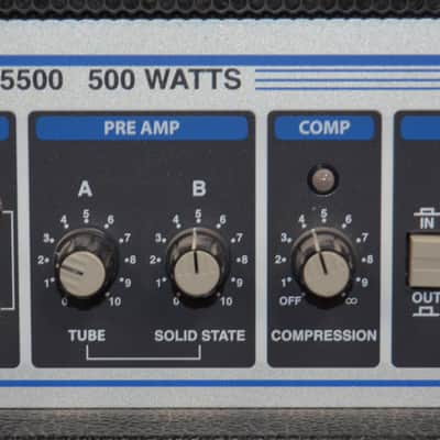 Hartke HA5500 – 500w Bass Amplifier Head – Used - Black Tolex image 4