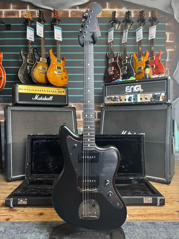 Fender Limited Edition Hybrid II Jazzmaster MIJ Noir 2023 Guitar image 1