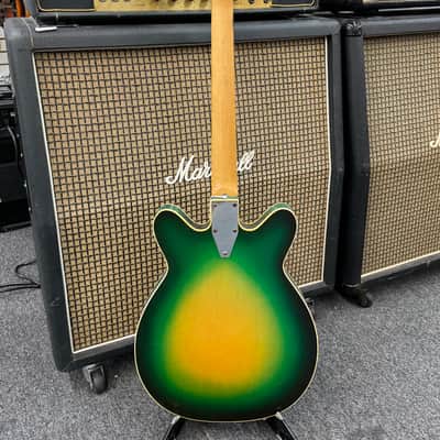 Micro-Frets Spacetone 70s - Martian Green Burst image 9