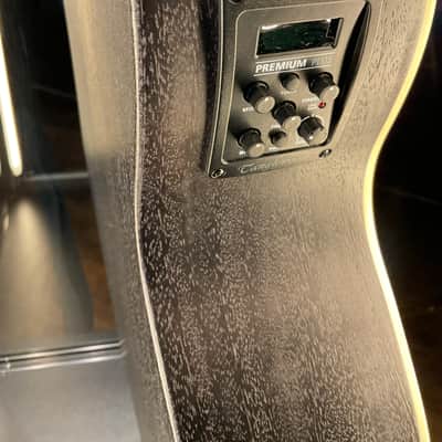 Tanglewood TWBB-SFCE-12 Blackbird 12-String Cutaway with Electronics 2020s - Smokestack Black image 12