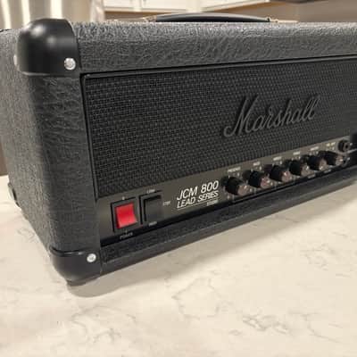 Marshall Limited Edition Studio Classic SC20H JCM 800 20-Watt Guitar Head - Stealth Black - Pepers Pedals Dirty Tree Blackout - Mogami Cables image 11