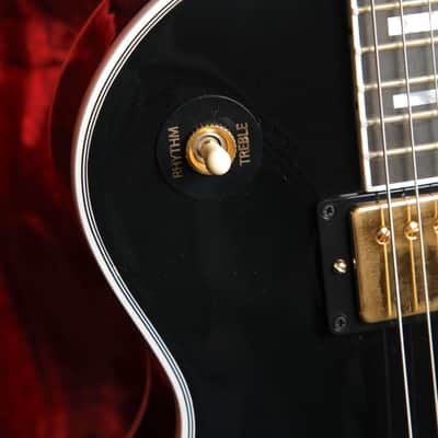 Gibson Custom Les Paul Custom '70s Ebony Electric Guitar image 8