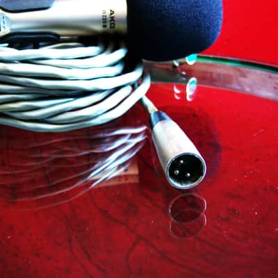 Vintage 1980's AKG D320B / D330BT dynamic hyper cardioid microphone w accessories ABBA Shure SM58 # 3 image 16