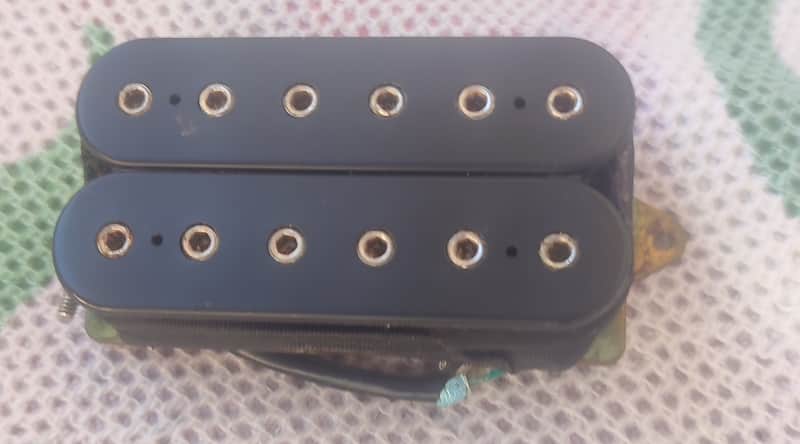 Dimarzio DP100 and Dp102bkx2n. F spaced around 2000 - Black colour image 1