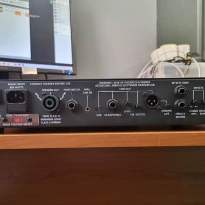 Blackstar Unity U700H Elite 700-Watt Bass Amp Head 2020 - Present - Black image 3