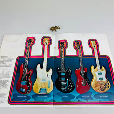 Ampeg Electric Guitars Brochure 1969 image 3