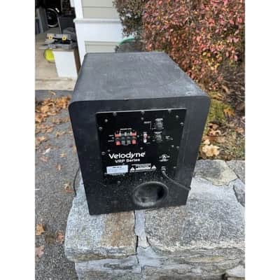 Velodyne VRP-10 10" Powered Subwoofer 115W RMS 170W Peak Home Theater Black TESTED image 8