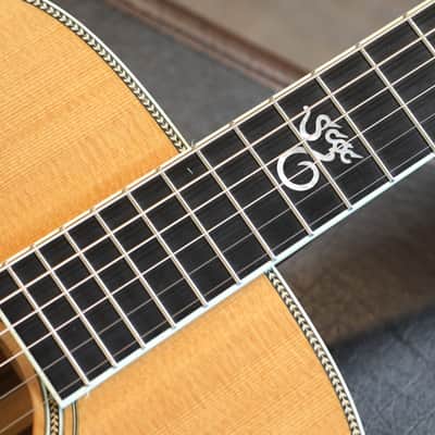 Minty! 2011 Santa Cruz OMG Om Grand Acoustic Guitar Natural + OHSC image 8