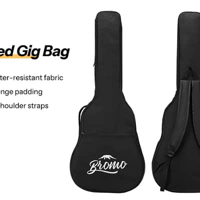 Bromo BAT 8E Solid Top Acoustic Bass Guitar w/ Pickup image 13
