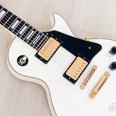 1990 Orville Les Paul Custom LPC-75 Alpine White Gibson-Licensed, Japan Terada image 7