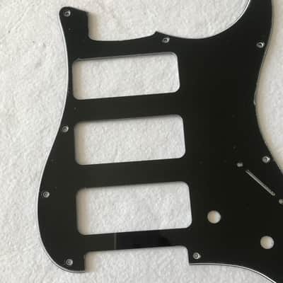 For Fender Stratocaster Strat P90 3 Pickup Guitar Pickguard,3 Ply Black image 4