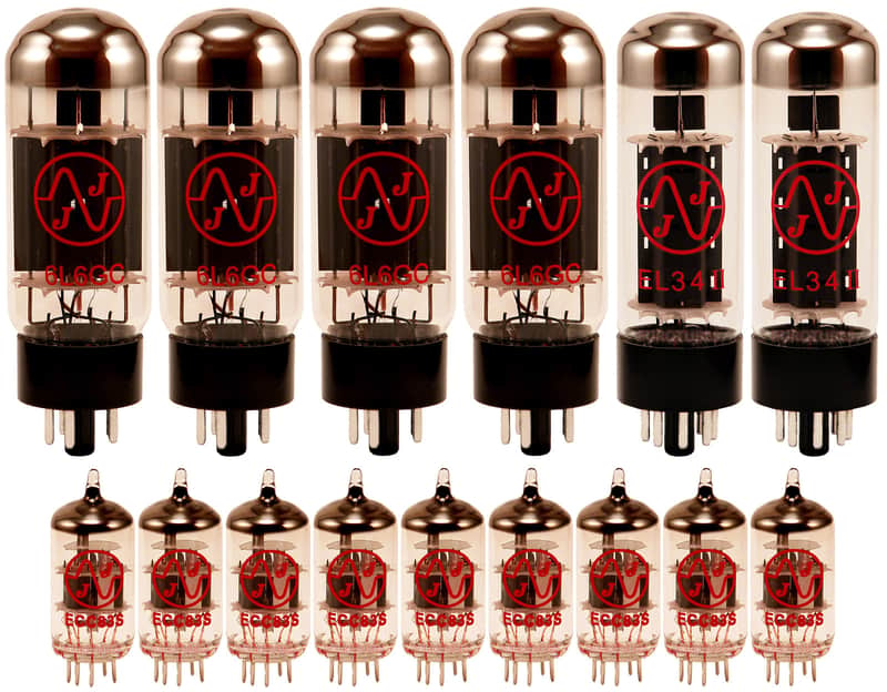 Hughes & Kettner TriAmp Mark 3 Standard Option JJ Retube(TM) Kit with 6L6GC's & EL34 II's